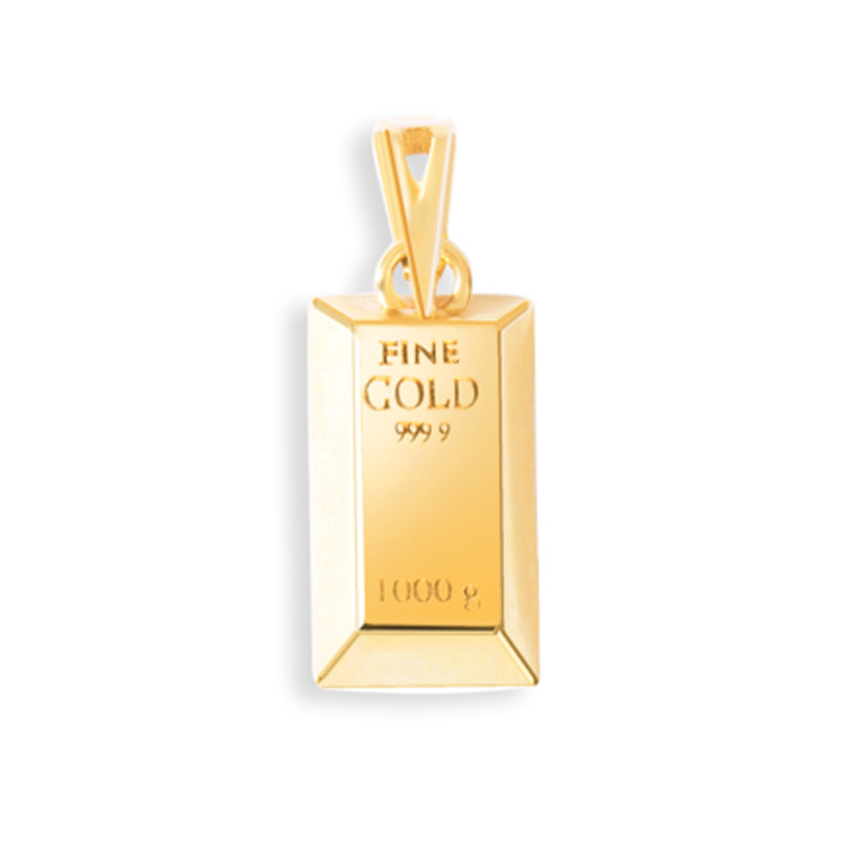 آویز طلا زنانه طرح شمش کد sh0250-small-image