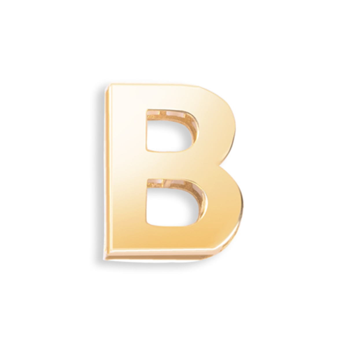 آویز طلا زنانه مدل حرف B کد wa3692-small-image