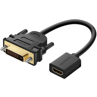 مبدل DVI به HDMI یوگرین مدل 20118 طول 22 سانتی متر