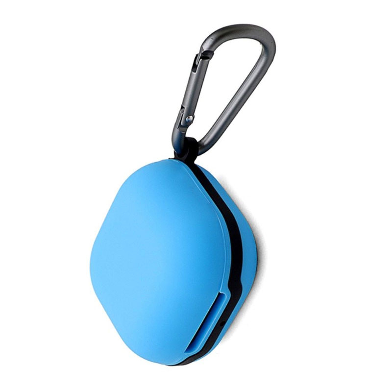 کاور کیس هندزفری بی سیم سامسونگ Galaxy Buds FE مسیر مدل Silicone Metal Ring به همراه گیره