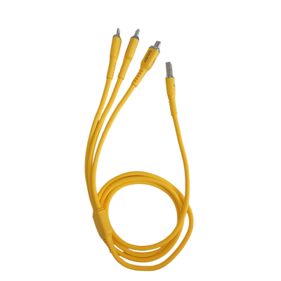 کابل تبدیل USB به USB-C / microUSB / لایتنینگ آمایا مدل ACD-X30 طول 1.2 متر