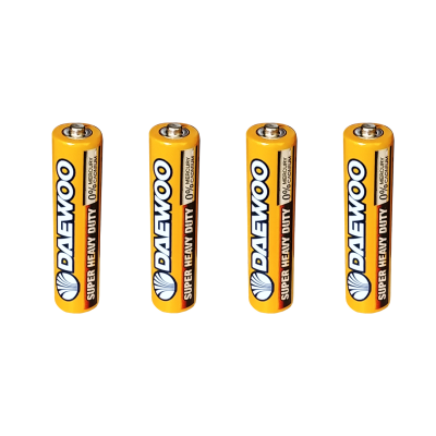 باتری نیم قلمی دوو مدل Super Heavy Duty بسته 4 عددی