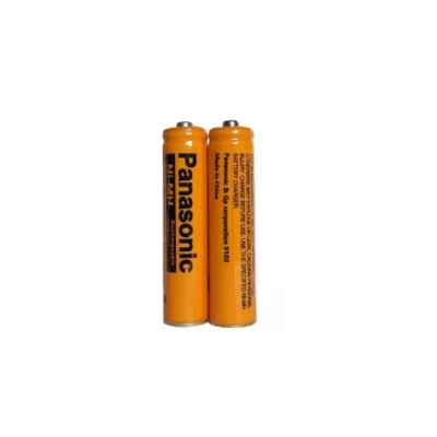 باتری نیم قلمی قابل شارژ تلفن پاناسونیک مدل HHR-4MRT-2BM بسته 2 عددی