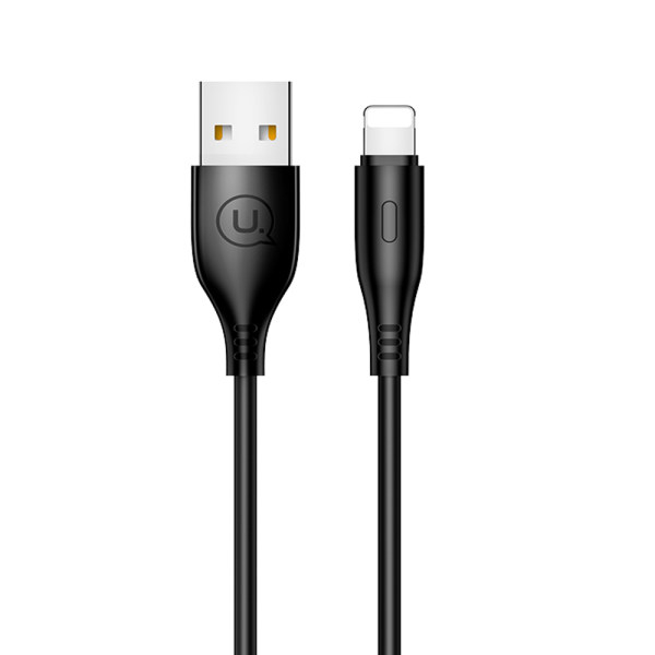 کابل لایتنینگ یوسمز مدل US-SJ266 U18 طول 1 متر کابل تبدیل USB به لایتنینگ یوسمز مدل US-SJ266 U18 طول 1 متر