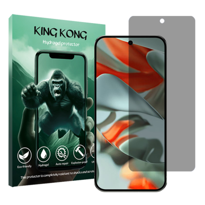 محافظ صفحه نمایش حریم شخصی گوشی گوگل Pixel 9 Pro XL کینگ کونگ مدل Tough