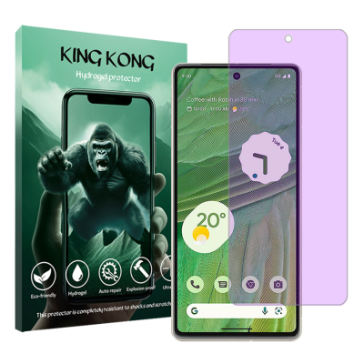 محافظ صفحه نمایش آنتی پرپل گوشی گوگل Pixel 7 کینگ کونگ مدل Tough
