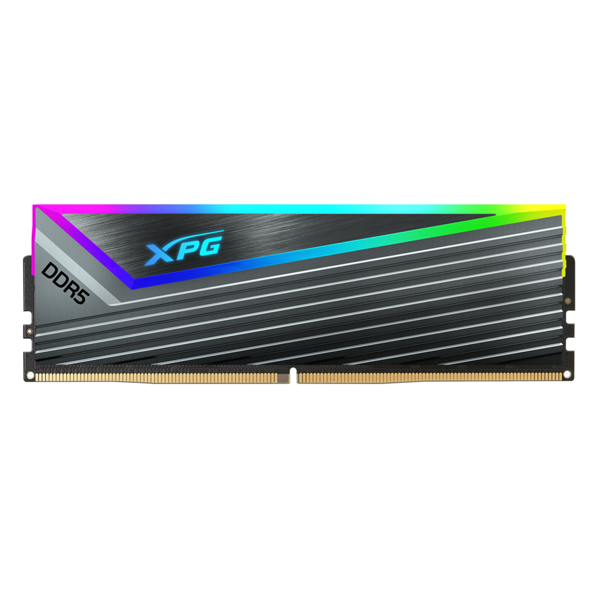 رم کامپیوتر DDR5 تک کاناله 6400 مگاهرتز CL30 ایکس پی جی مدل CASTER RGB ظرفیت 16 گیگابایت رم کامپیوتر DDR5 تک کاناله 6400 مگاهرتز CL30 ایکس پی جی مدل CASTER RGB ظرفیت 16 گیگابایت-small-image