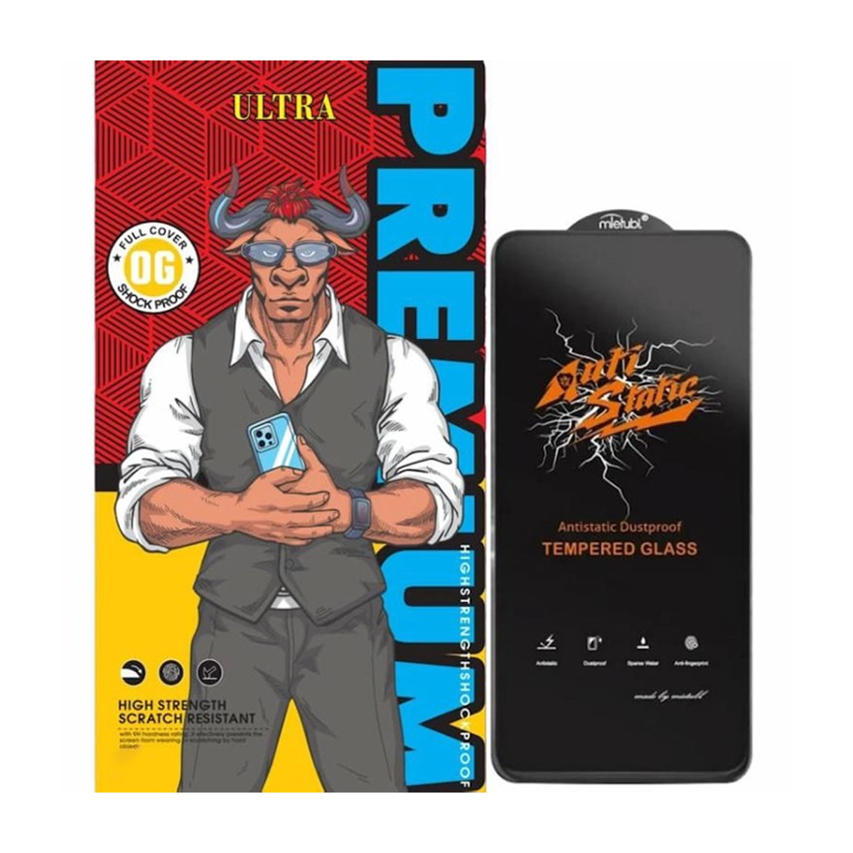 محافظ صفحه نمایش شیشه ای گوشی Nothing Phone 3A Pro الترا مدل Antistatic Dustproof