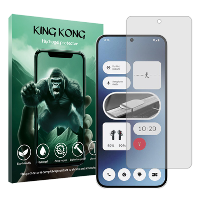 محافظ صفحه نمایش شفاف گوشی ناتینگ Phone 2a کینگ کونگ مدل Tough