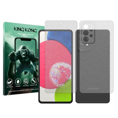 محافظ صفحه نمایش مات گوشی سامسونگ Galaxy A52s 5G کینگ کونگ مدل T‌ough به همراه محافظ پشت گوشی