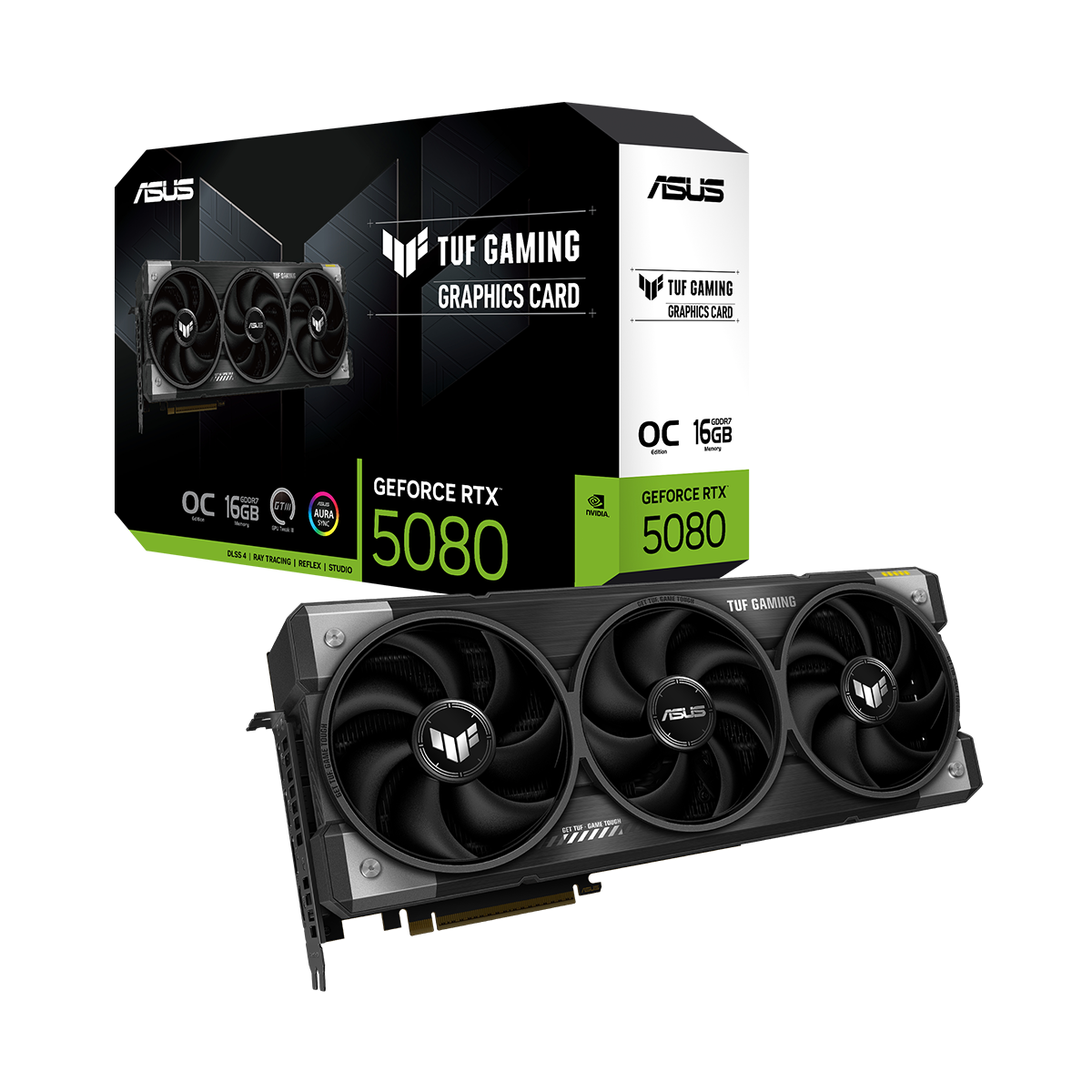 کارت گرافیک ایسوس مدل TUF Gaming GeForce RTX 5080 16GB GDDR7 OC Edition-small-image