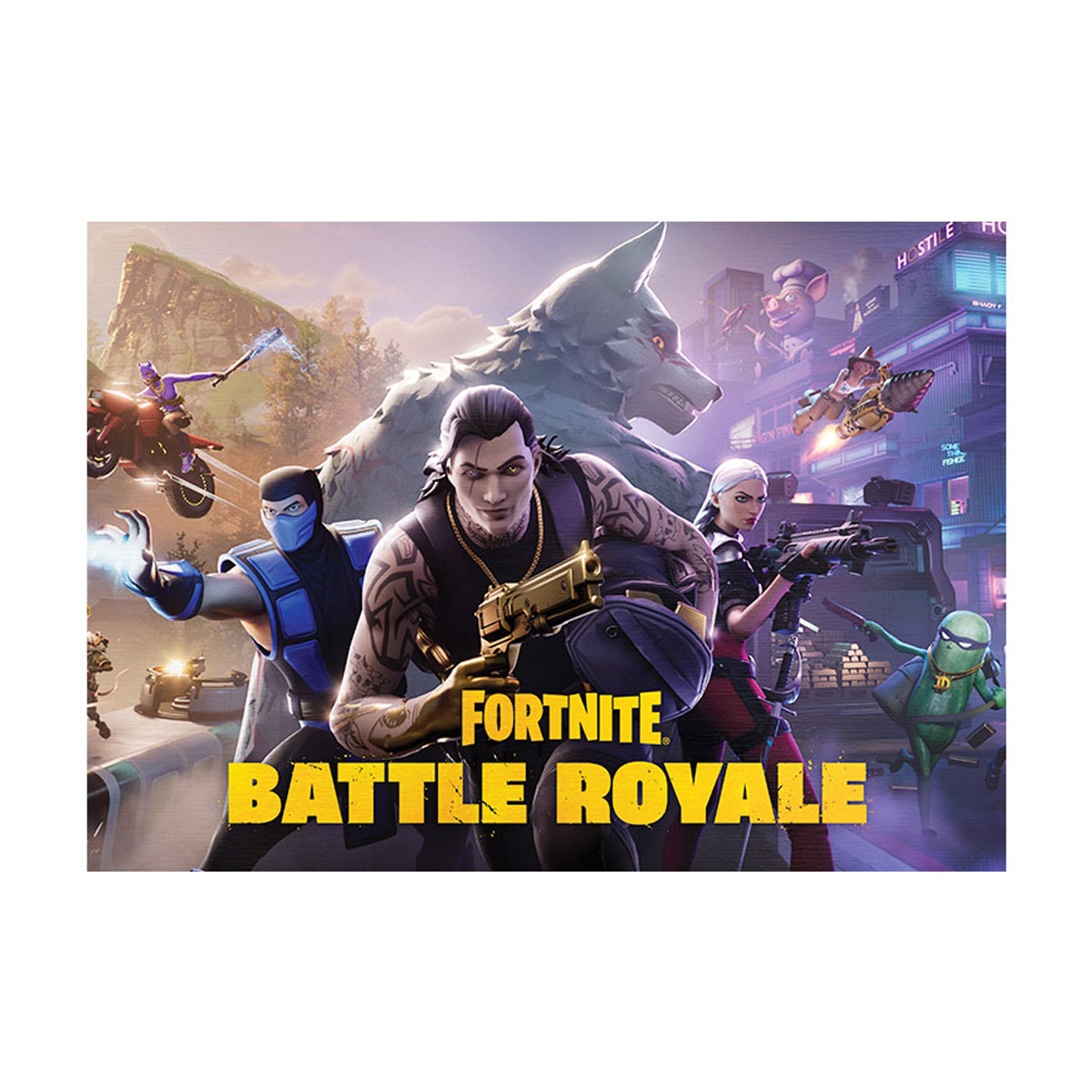 متال پوستر مستر پیکد طرح فورتنایت Fortnite کد PCD-MB1168-small-image