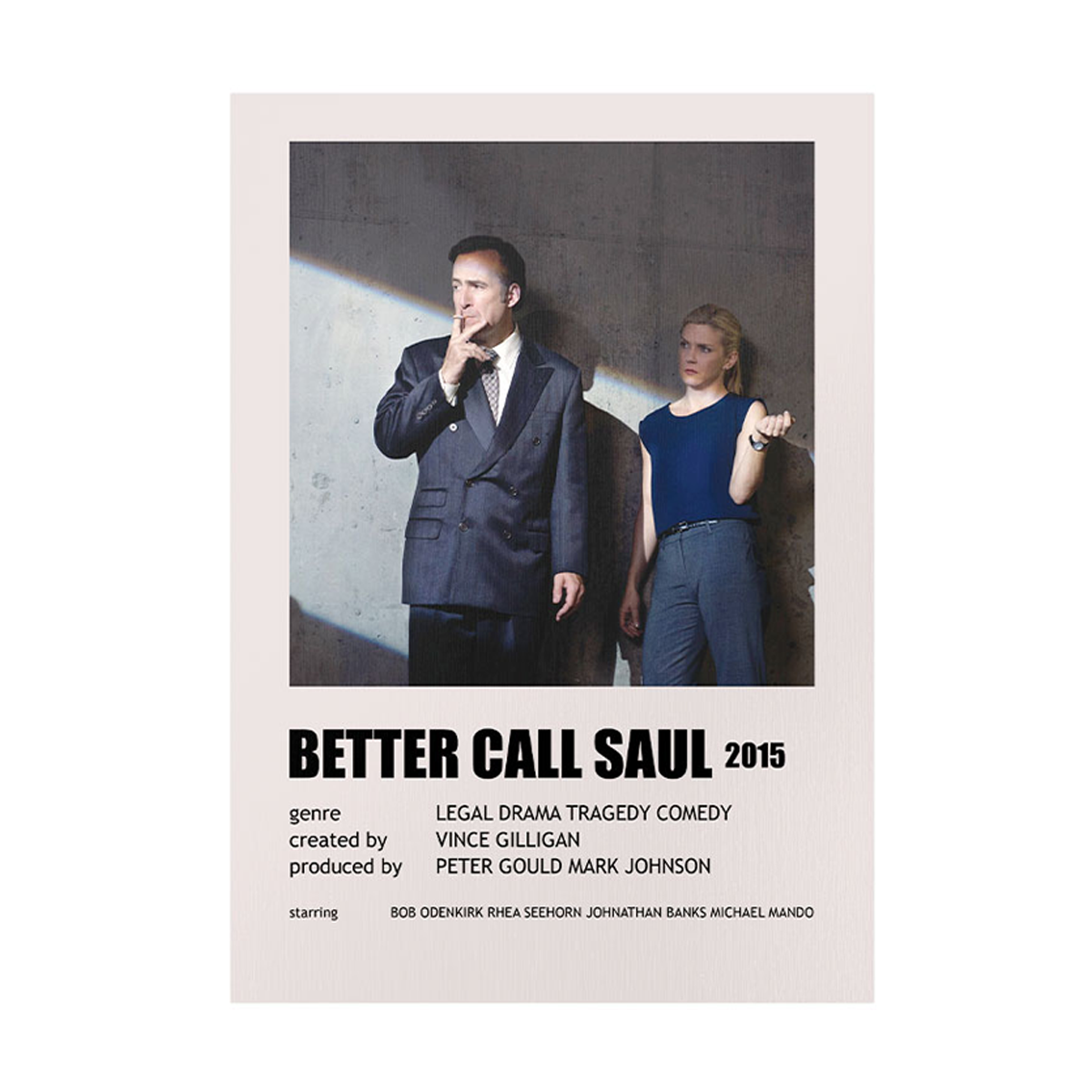 متال پوستر مستر پیکد طرح Better call saul کد PCD-MB1164-small-image