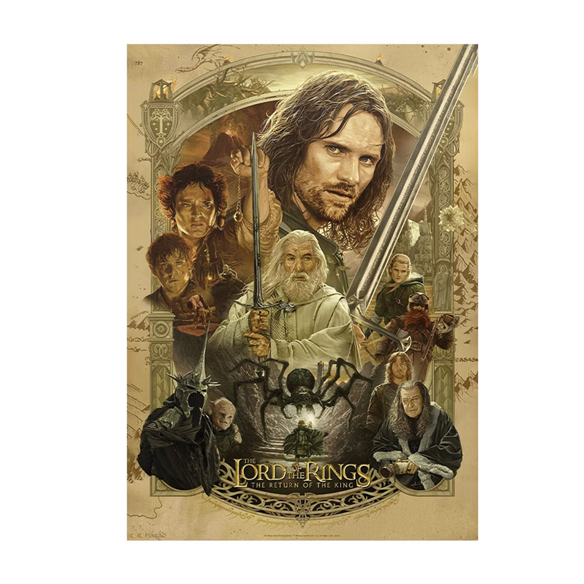 متال پوستر مستر پیکد طرح Game of Thrones کد PCD-MB1165-small-image