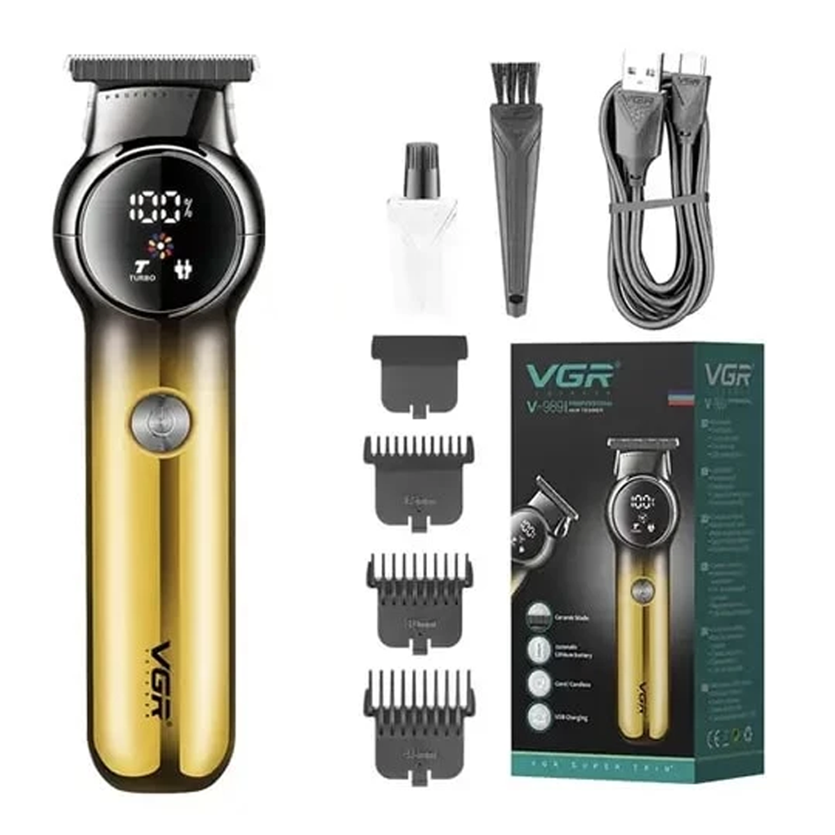 ماشین اصلاح سر و صورت وی جی آر مدل V-989-small-image