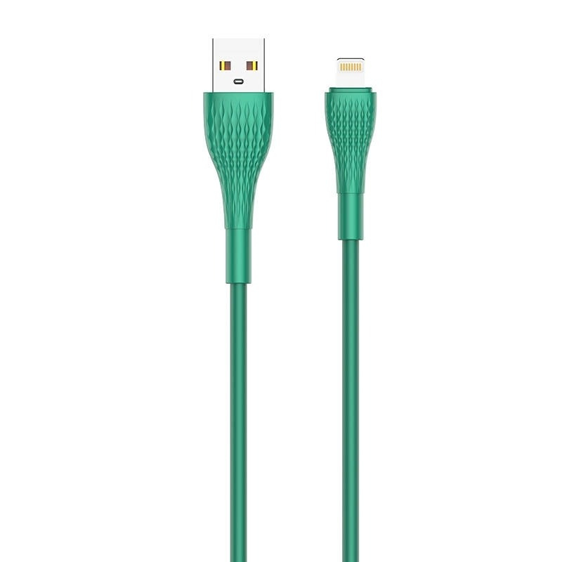 کابل لایتنینگ الدینیو مدل LS672 طول 2 متر کابل تبدیل USB به لایتنینگ الدینیو مدل LS672 طول 2 متر