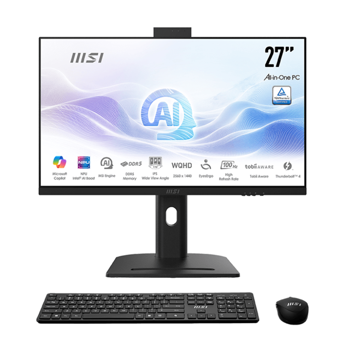 کامپیوتر All in One ام اس آی 27 اینچی مدل Modern AM273QP AI 1UM Core Ultra 5 16GB 1TB -small-image