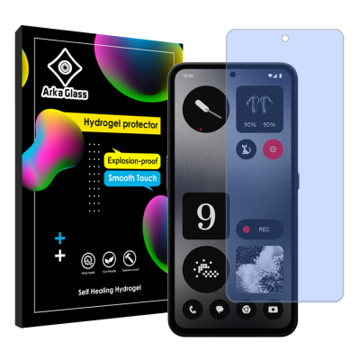محافظ صفحه نمایش آنتی بلو گوشی ناتینگ CMF Phone 1 آرکا گلس مدل Tough محافظ صفحه نمایش آنتی بلو گوشی ناتینگ CMF Phone 1 آرکا گلس مدل Tough