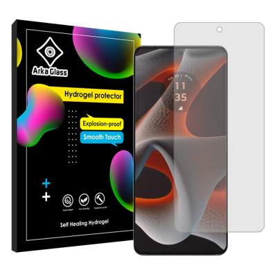 محافظ صفحه نمایش شفاف گوشی موتورولا Edge 50 Pro آرکا گلس مدل Tough