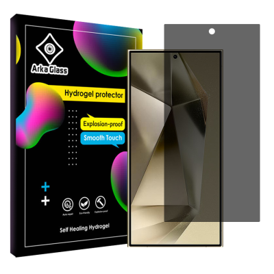 محافظ صفحه نمایش حریم شخصی گوشی سامسونگ Galaxy S24 Ultra آرکا گلس مدل Tough محافظ صفحه نمایش حریم شخصی گوشی سامسونگ Galaxy S24 Ultra آرکا گلس مدل Tough