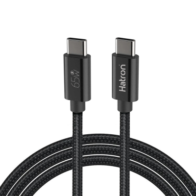 کابل تبدیل USB-C هترون مدل HC605HB طول 1 متر