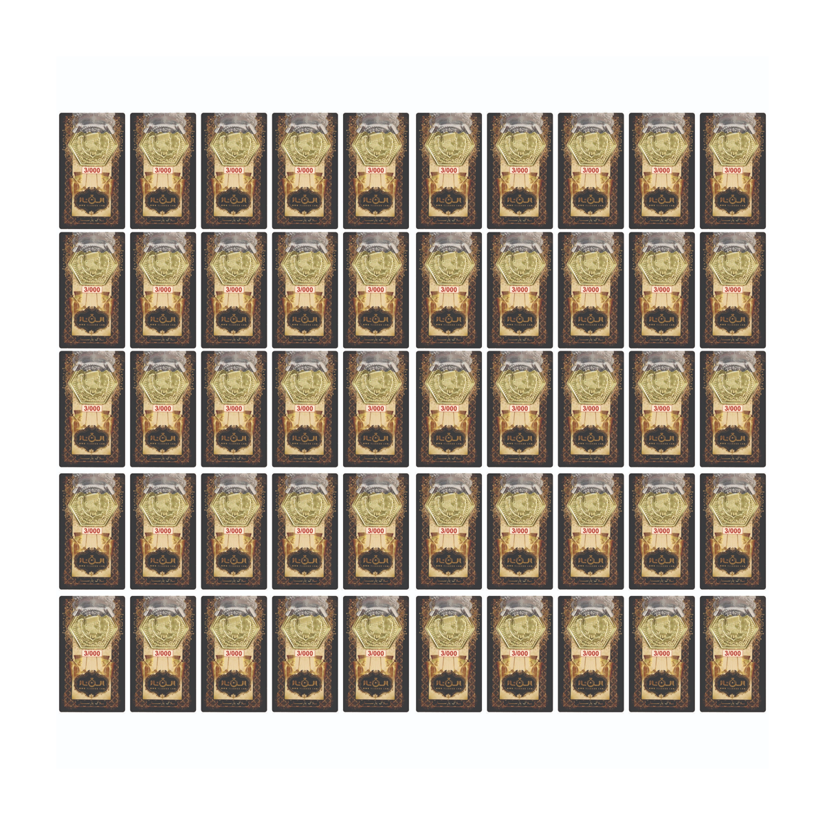 سکه پارسیان 3 گرمی 18 عیار الن نار بسته 50 عددی-small-image