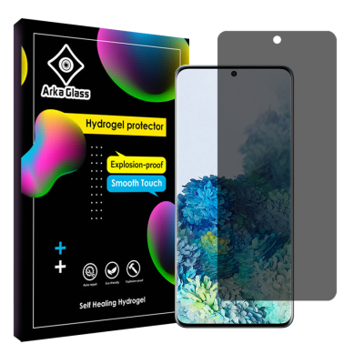 محافظ صفحه نمایش  حریم شخصی گوشی سامسونگ Galaxy S20 Plus آرکا گلس مدل Tough محافظ صفحه نمایش  حریم شخصی گوشی سامسونگ Galaxy S20 Plus آرکا گلس مدل Tough