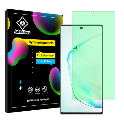 محافظ صفحه نمایش گرین لایت گوشی سامسونگ Galaxy Note10 Plus آرکا گلس مدل Tough