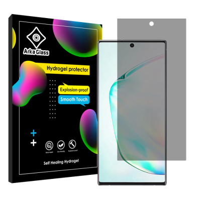محافظ صفحه نمایش حریم شخصی گوشی سامسونگ Galaxy Note10 Plus آرکا گلس مدل Tough