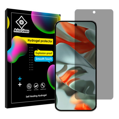 محافظ صفحه نمایش حریم شخصی گوشی گوگل Pixel 9 Pro XL آرکا گلس مدل Tough