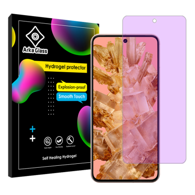 محافظ صفحه نمایش ضد اشعه بنفش گوشی گوگل Pixel 8 آرکا گلس مدل Tough