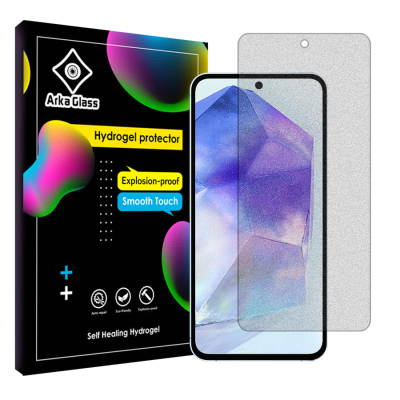 محافظ صفحه نمایش مات گوشی سامسونگ Galaxy A55 5G آرکا گلس مدل Tough