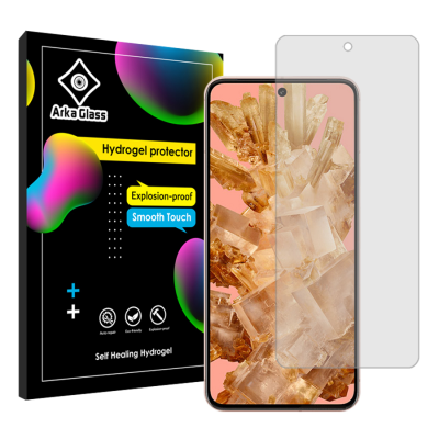 محافظ صفحه نمایش شفاف گوشی گوگل Pixel 8 آرکا گلس مدل Tough