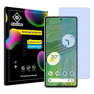 محافظ صفحه نمایش ضد اشعه آبی گوشی گوگل Pixel 7 آرکا گلس مدل Tough