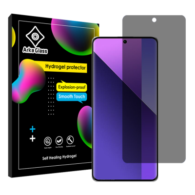 محافظ صفحه نمایش حریم شخصی گوشی شیائومی Redmi Note 13 Pro Plus آرکا گلس مدل Tough