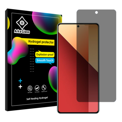 محافظ صفحه نمایش حریم شخصی گوشی شیائومی Redmi Note 13 Pro 4G آرکا گلس مدل Tough