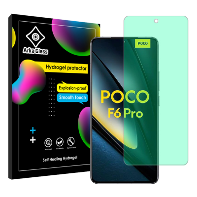 محافظ صفحه نمایش گوشی شیائومی Poco F6 Pro گرین لایت آرکا گلس مدل Tough