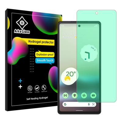محافظ صفحه نمایش گرین لایت گوشی گوگل Pixel 6a آرکا گلس مدل Tough محافظ صفحه نمایش گرین لایت گوشی گوگل Pixel 6a آرکا گلس مدل Tough