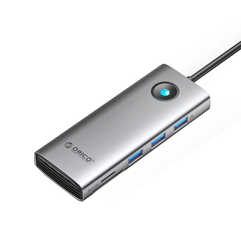 هاب USB-C اوریکو 8 پورت مدل PW11-8P