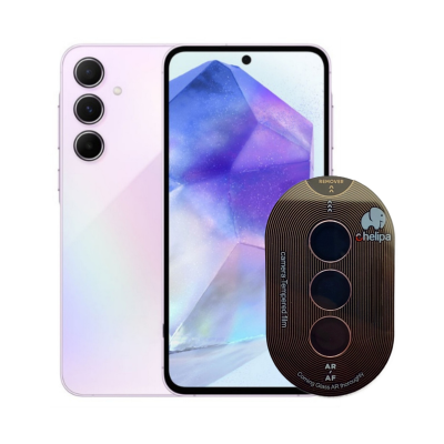 محافظ لنز دوربین گوشی سامسونگ Galaxy A35 چلیپا مدل Titanium