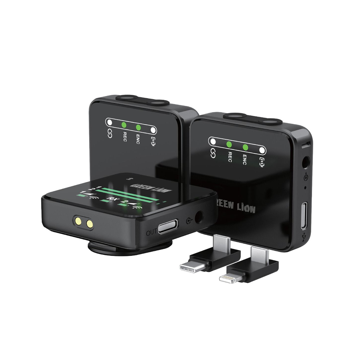 میکروفون یقه ای گرین لاین مدل Green GLM-Professional Wireless Mic-small-image