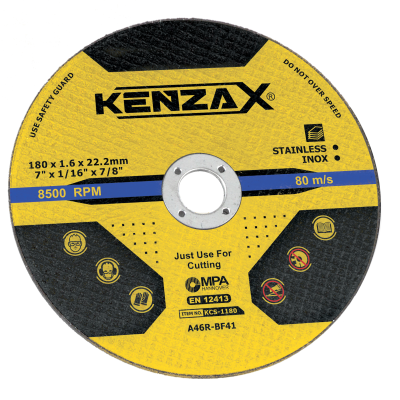 صفحه برش استیل کنزاکس مدل KCS-1180 مجموعه ده عددی