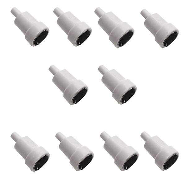 تخفیف مادگی دوشاخه فرحان الکتریک مدل MAB.10 بسته ده عددی