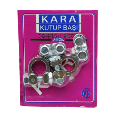 سر باتری کارا مدل برنجی کد YP-SAVARI--02 مجموعه 2 عددی 