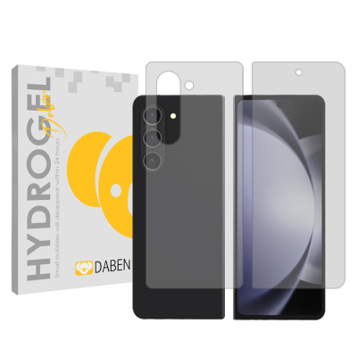 محافظ صفحه نمایش شفاف گوشی سامسونگ Galaxy Z Fold5 دبن مدل Tough به همراه محافظ پشت گوشی