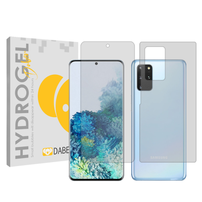 محافظ صفحه نمایش شفاف گوشی سامسونگ Galaxy S20 Plus دبن مدل Tough به همراه محافظ پشت گوشی