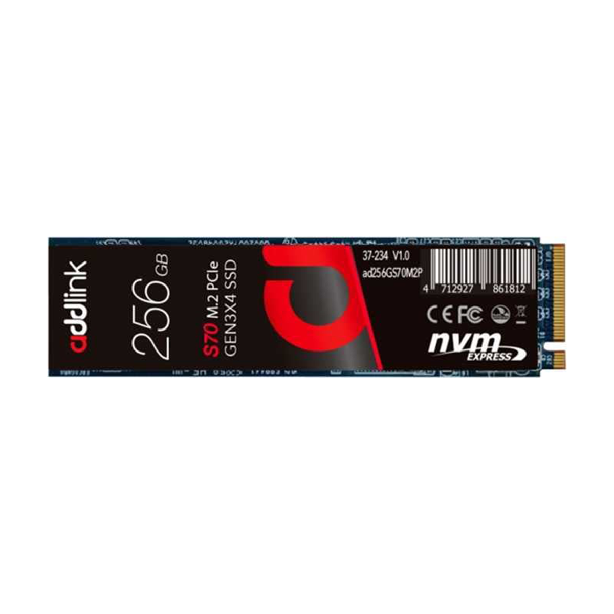 هارد اس اس دی اینترنال ادلینک مدل S70 Lite M.2 2280 ظرفیت 256 گیگابایت