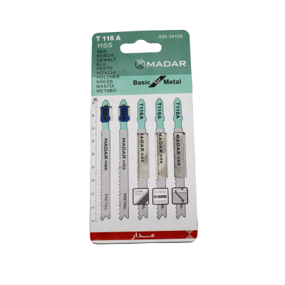  تیغه اره عمودبر مدار مدل YP-METAL-T 118A مجموعه 5 عددی 