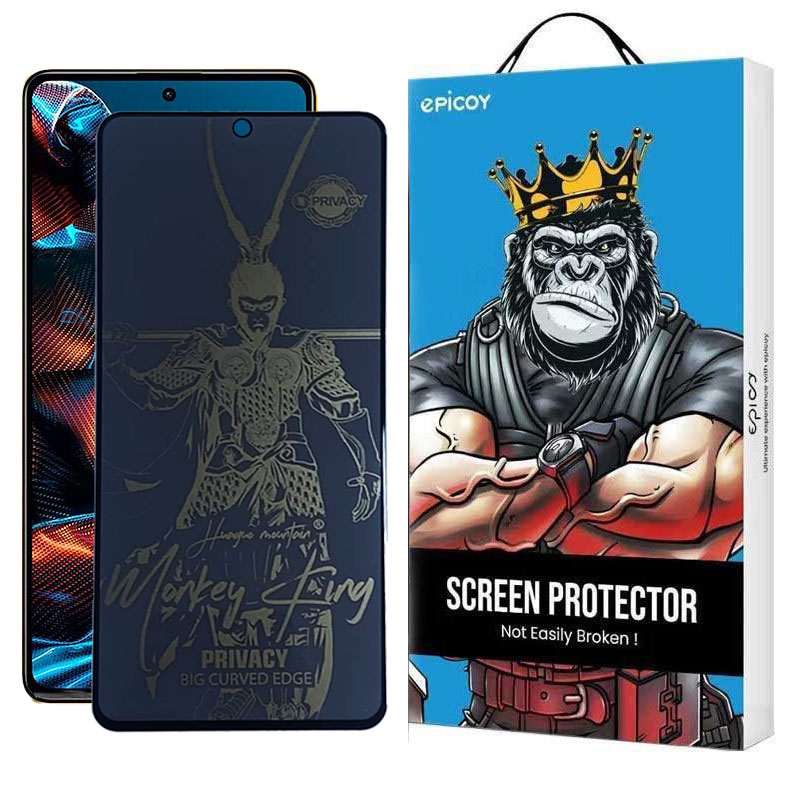 محافظ صفحه نمایش گوشی شیائومی Poco X5 Pro -X5 -X4 Pro 5G -X3 Pro -X3 NFC -X3 -X2 اپیکوی مدل wukong privacy