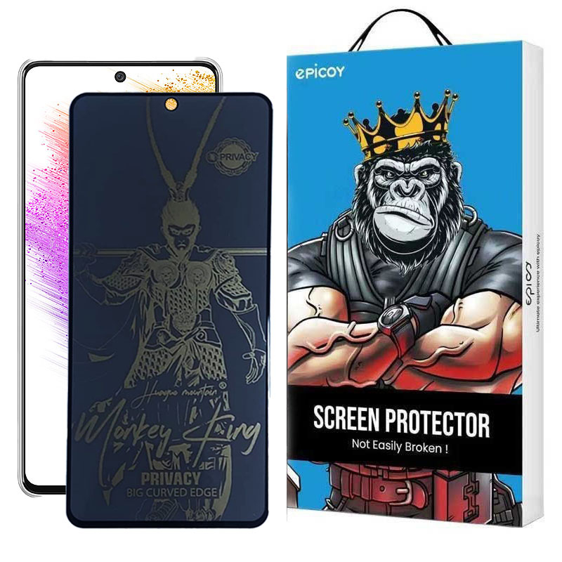 محافظ صفحه نمایش حریم شخصی گوشی سامسونگ Galaxy A73 5G-A72 4G-5G -M53 5G-M52 - M51 - A71 - A81- A91 - M62 - F62 - S10 Lite - Note 10 Lite اپیکوی مدل wukong privacy